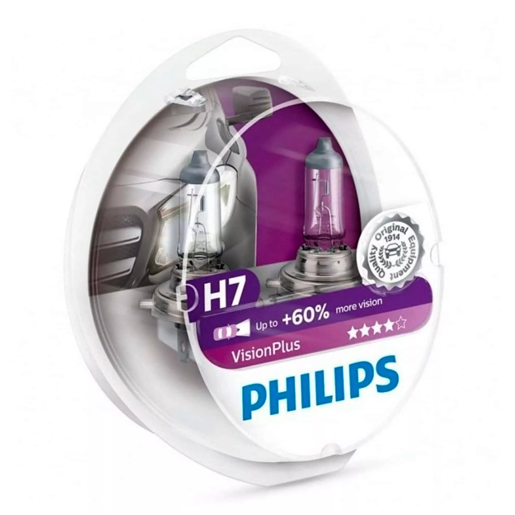 Лампа Philips VisionPlus H7 12V 55W 39938728