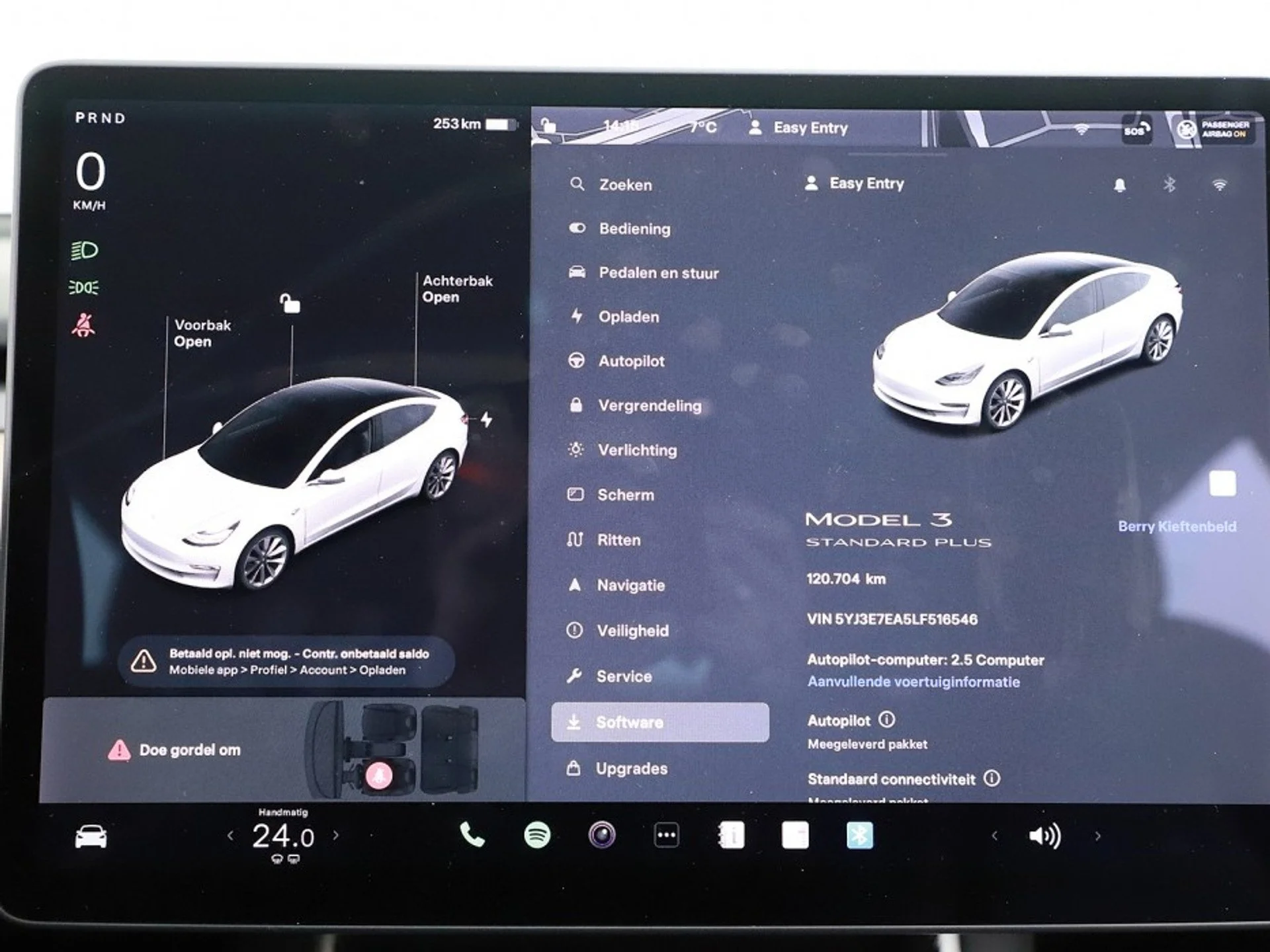 Tesla Model 3 60 kWh - Electric - Automatic - 238 hp - 120.704 km