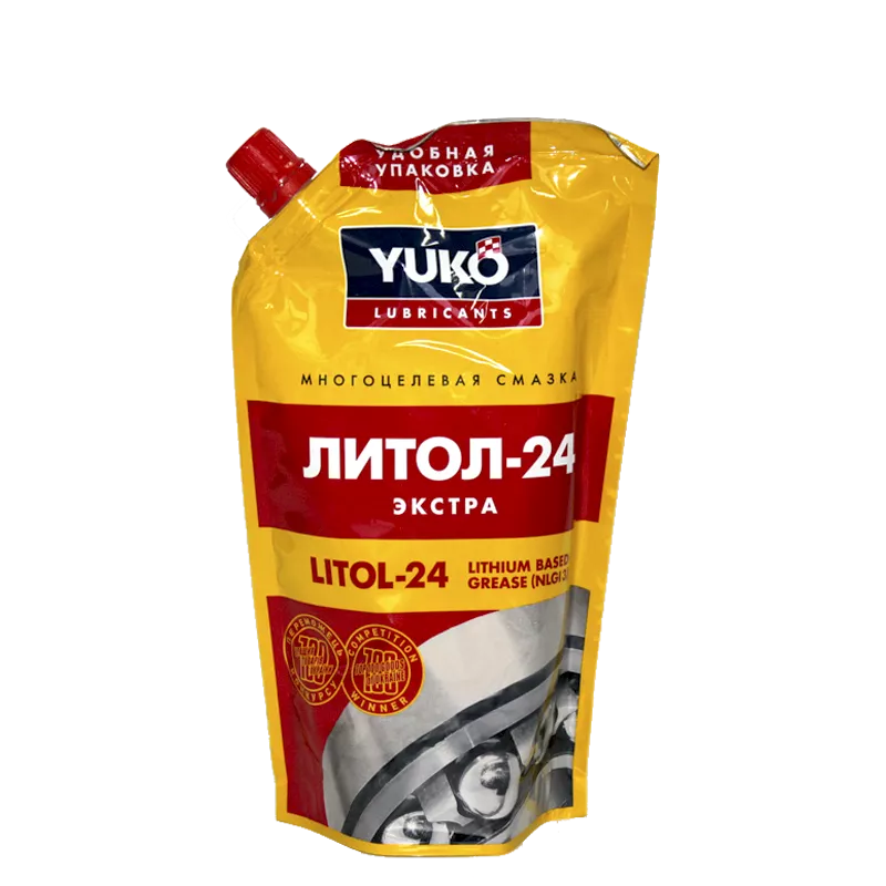 Мастило YUKOIL Лiтол-24  (дiй-пак зi штуцером, 375г)
