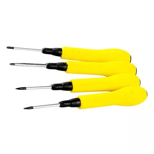 Набор отверток MASTER TOOL 4 шт точные (T5/T6/PH00/Spanner) (40-0190) Набор отверток MASTER TOOL 4 шт точные (T5/T6/PH00/Spanner) (40-0190)