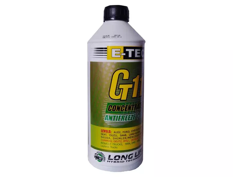 Антифриз E-Tec Glycsol G11 зеленый 1,5л (4145) Антифриз E-Tec Glycsol G11 зеленый 1,5л (4145)