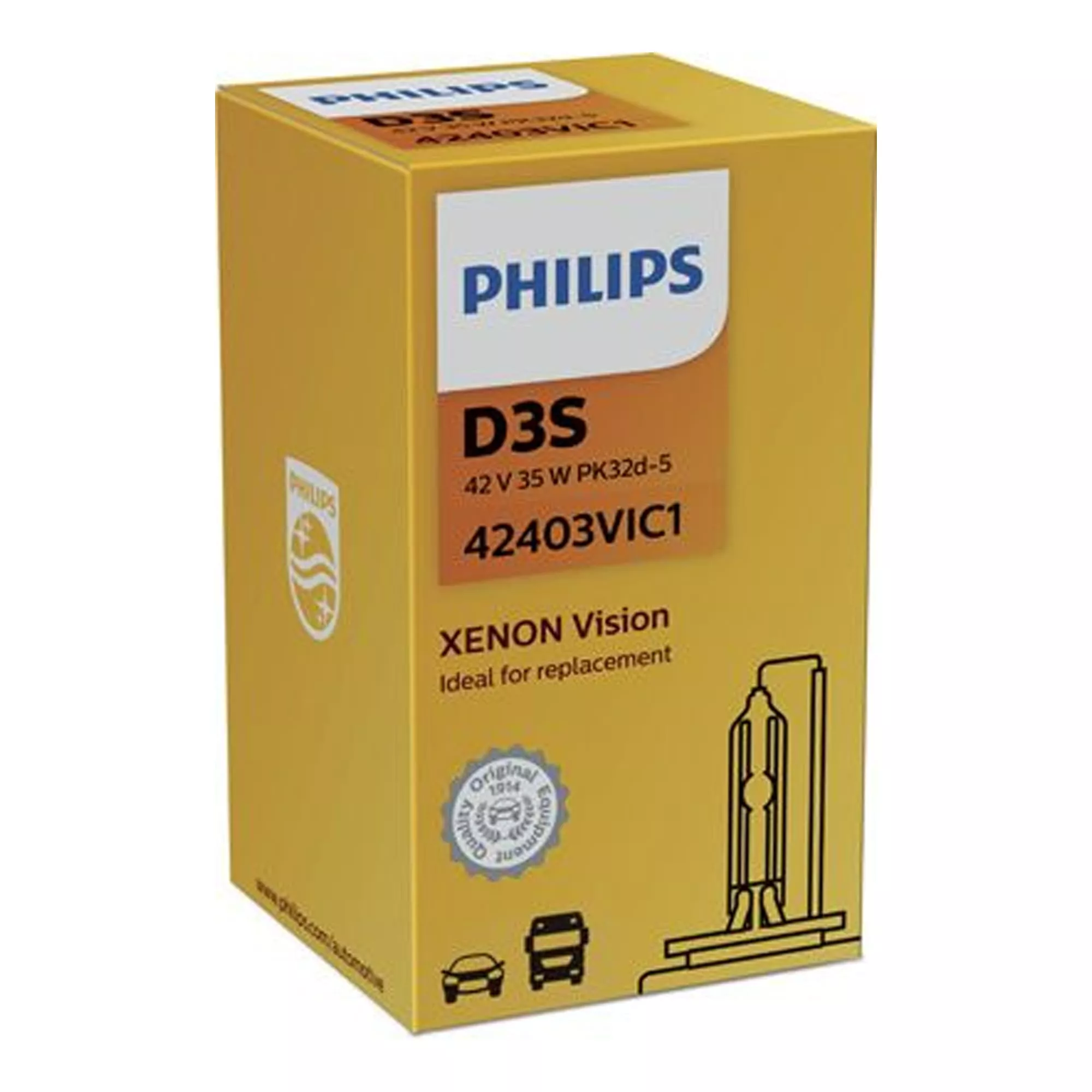 Лампа Philips Xenon Vision D3S 42V 35W 42403 VI C1