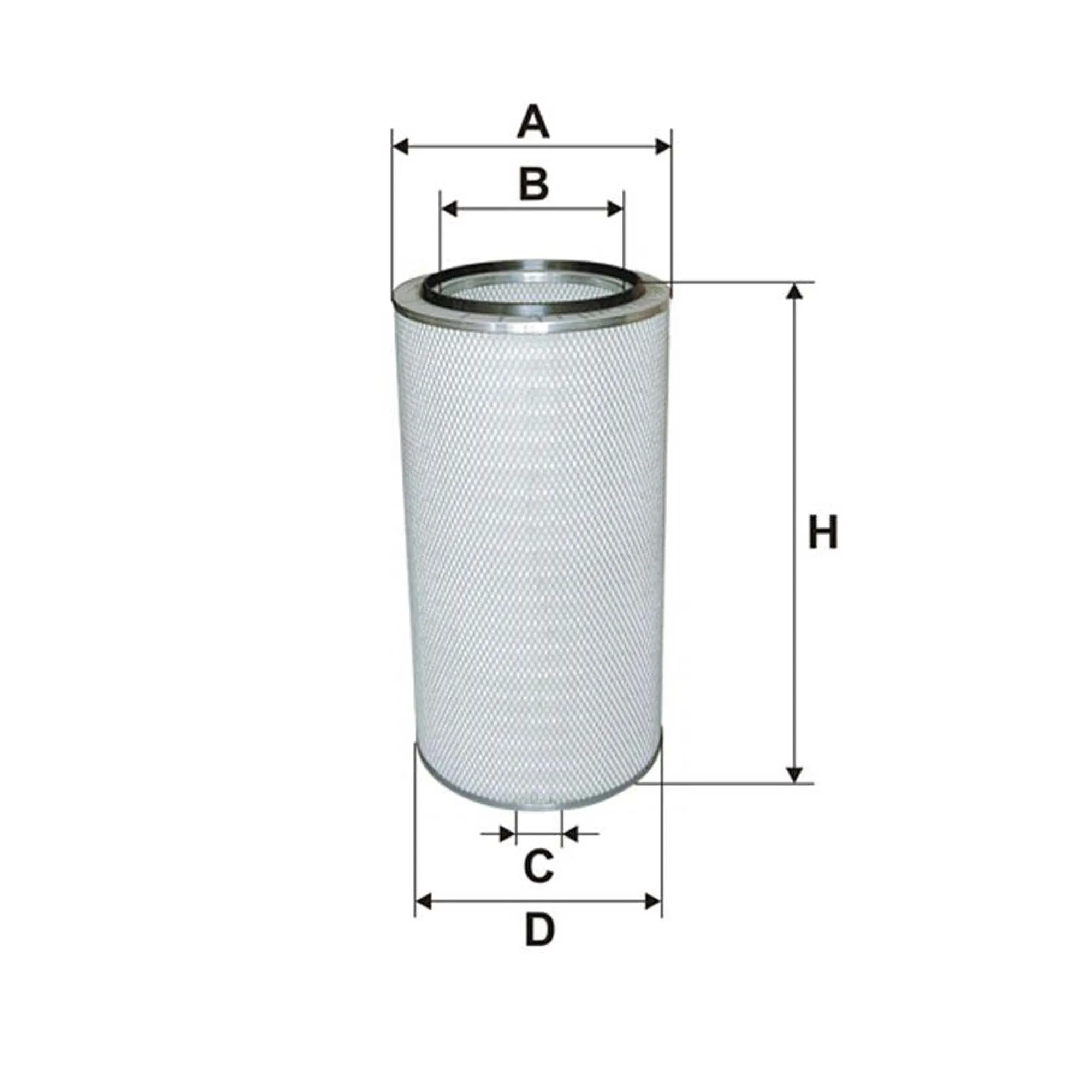 WIX FILTERS 42481E Повітряний фільтр