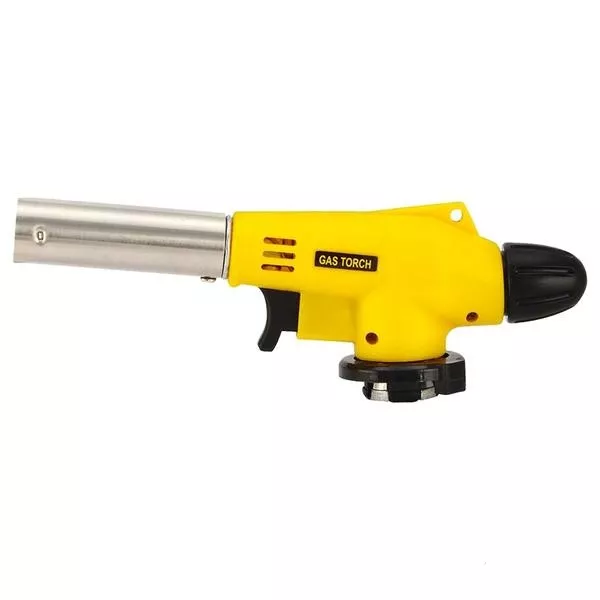 Горелка для газового баллона с пьезоподжигом MASTER TOOL "Искра", 1400*С (44-5034) Горелка для газового баллона с пьезоподжигом MASTER TOOL "Искра", 1400*С (44-5034)