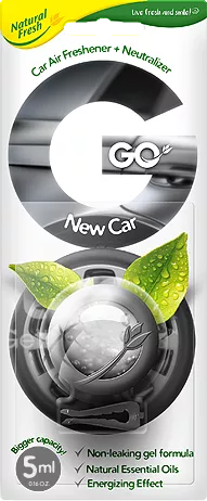 Ароматизатор NATURAL FRESH GO Gel New Car 5 мл (532632)