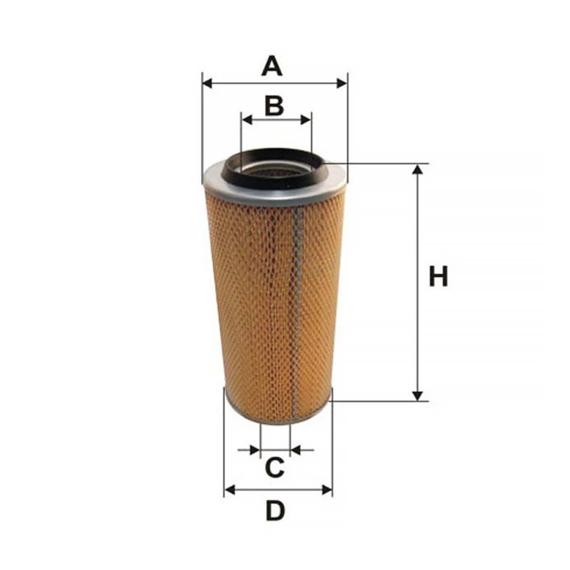 WIX FILTERS 46430E Повітряний фільтр