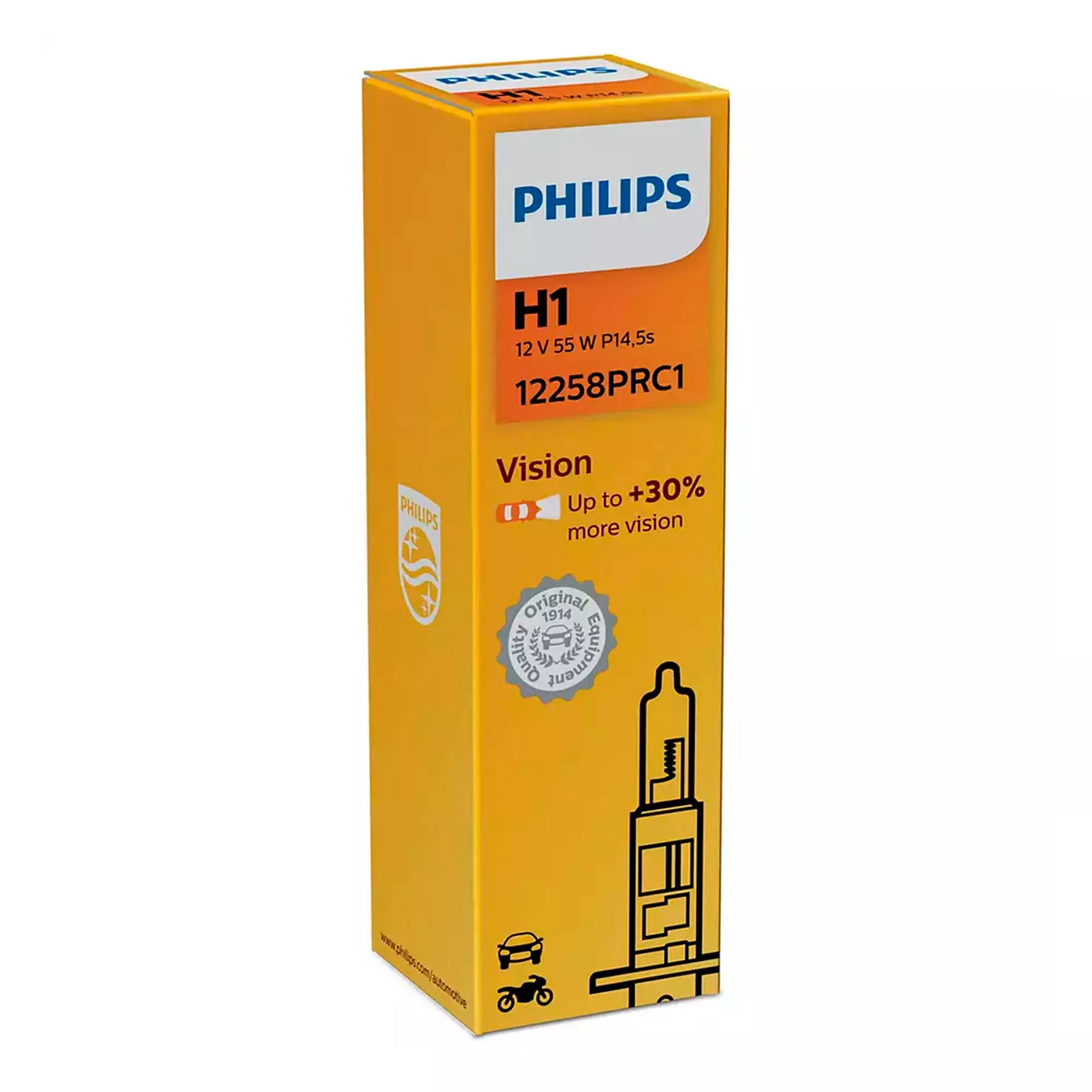 Лампа Philips Vision H1 12V 55W 47518360