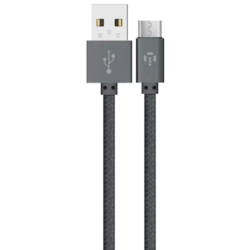 Кабель синхронизации INTALEO CBGNYM2 Micro USB 2м (серый) (477683)