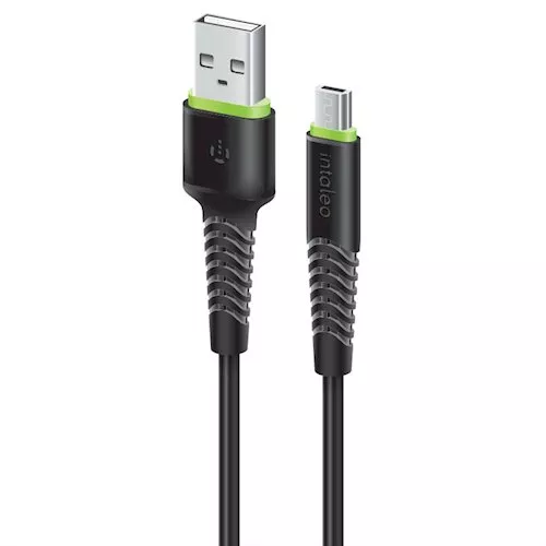 Кабель синхронизации INTALEO CBFLEXM3 Micro USB 3м (черний) (487491) Кабель синхронизации INTALEO CBFLEXM3 Micro USB 3м (черний) (487491)