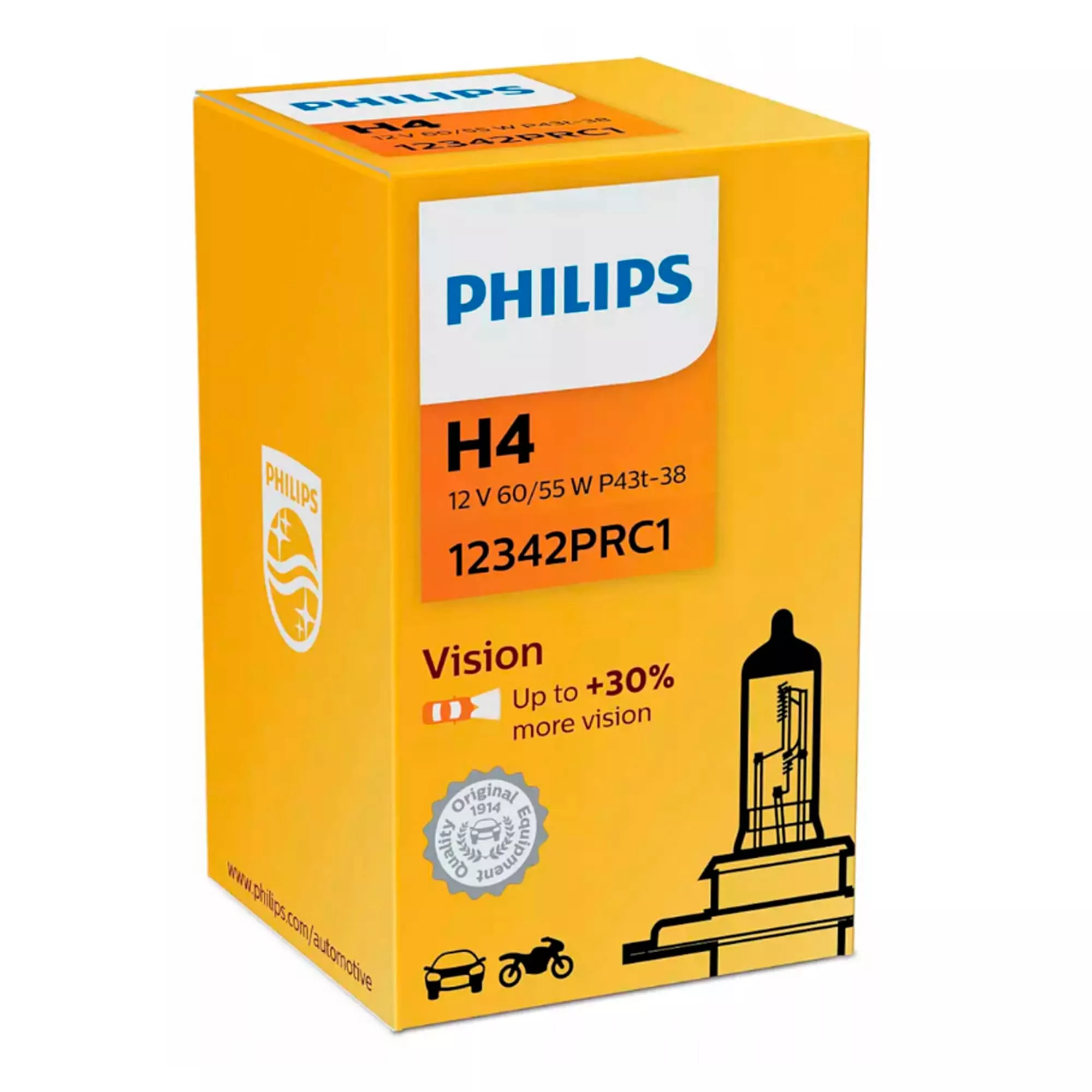 Лампа Philips Vision H4 12V 55/60W 49099560