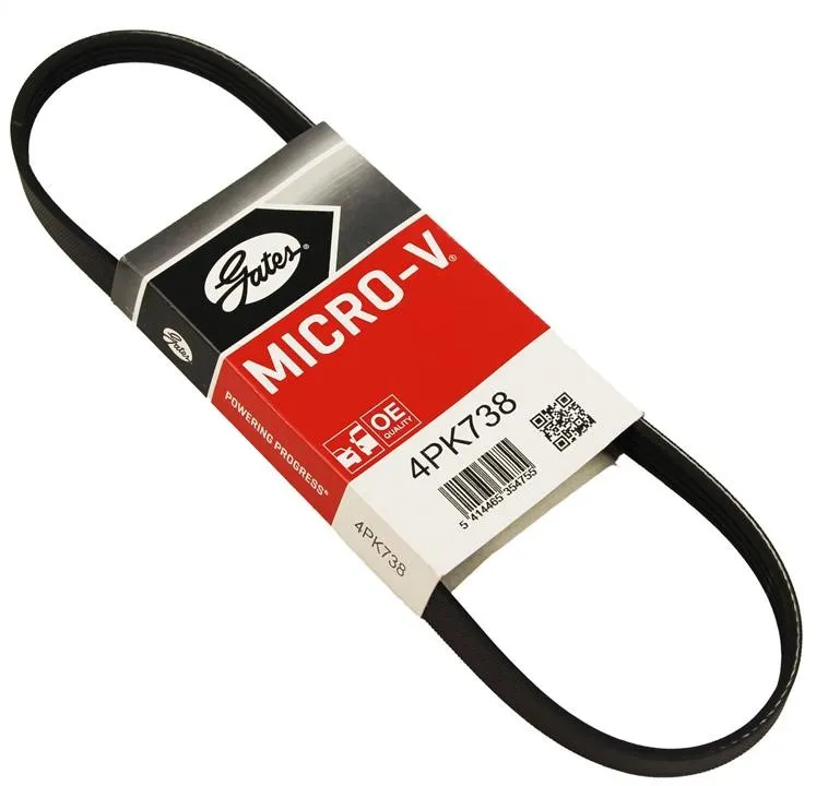 GATES 4PK738 Ремень генератора