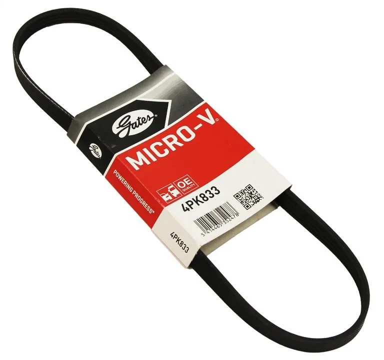 GATES 4PK833 Ремінь генератора