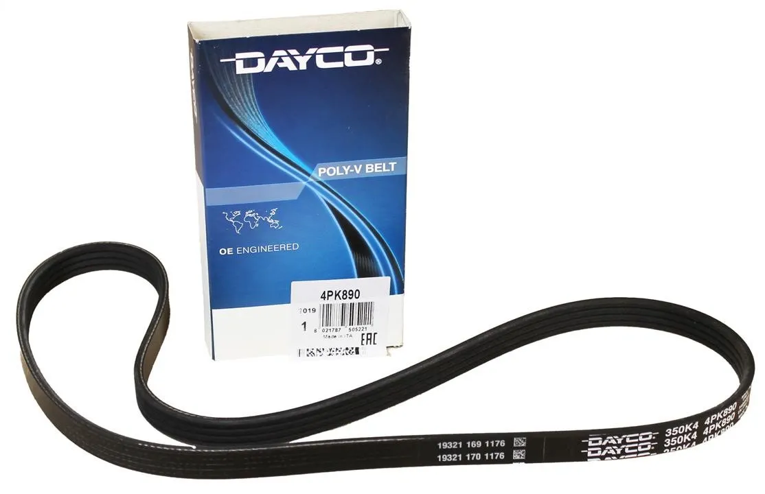 DAYCO 4PK890 Ремінь генератора