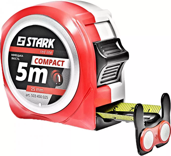 500257 Рулетка Compact 5мх25мм 500257 Рулетка Compact 5мх25мм