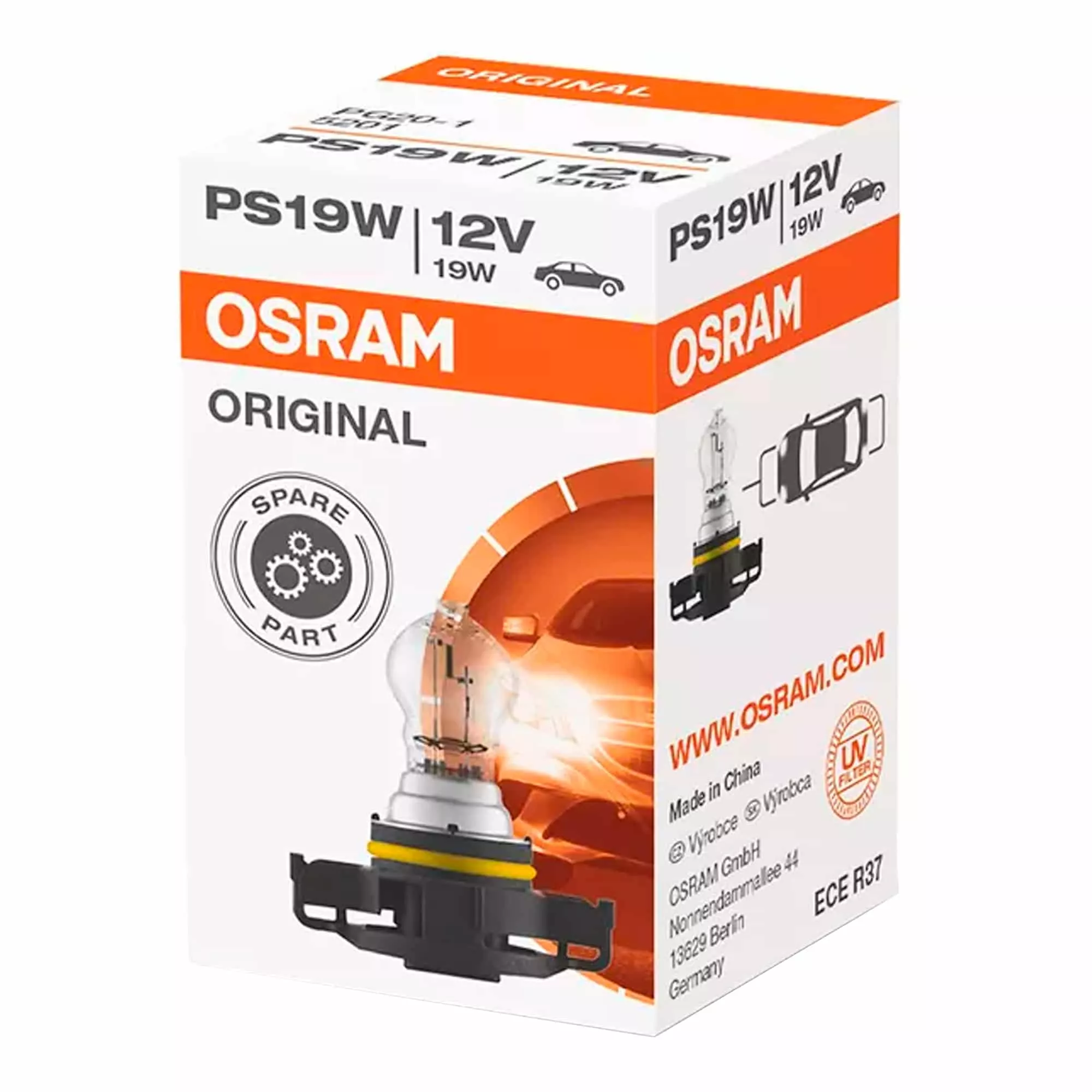 Лампа Osram Original PS19W PG20/1 12V 19W 5201