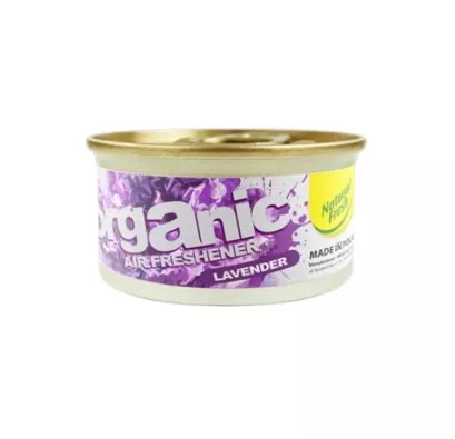 Ароматизатор NATURAL FRESH Organic Can PURE Lavender 42 г (дерево в металлической баночке) (531239)