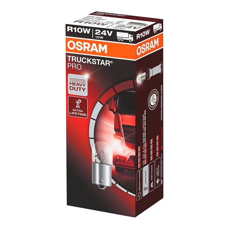 Лампа Osram Truckstar Pro R10W 24V 10W 5637TSP-UNV