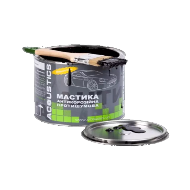 Мастика битумно-каучуковая ACOUSTICS 2 кг (42001)