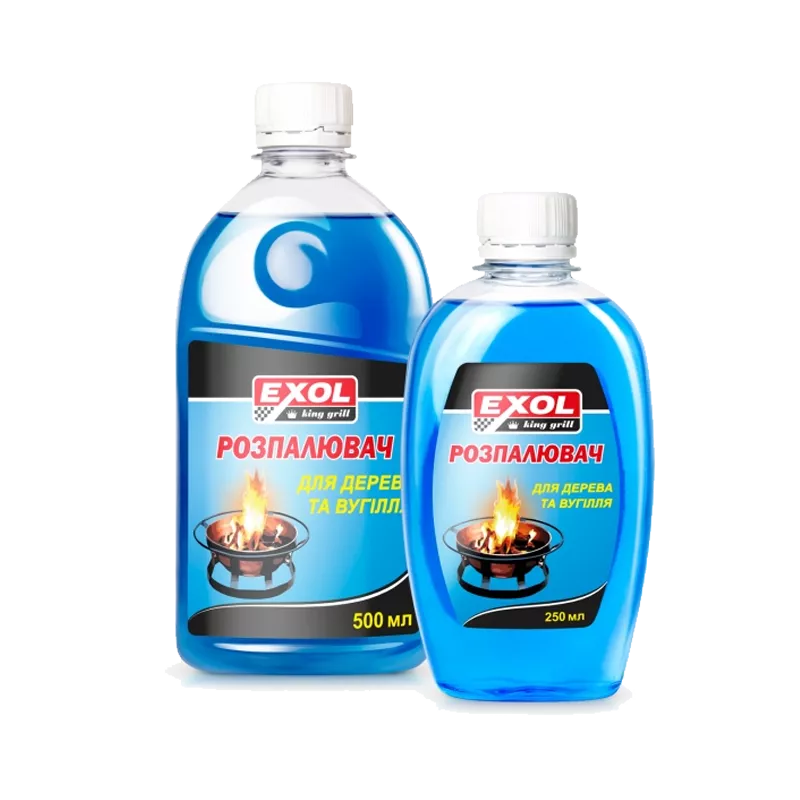 EXOL Розпалювач для деревини та вугілля 250мл (760112)