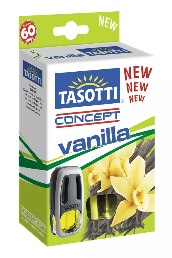 Ароматизатор рідкий TASOTTI "Concept" Vanilla 8 мл (110169)