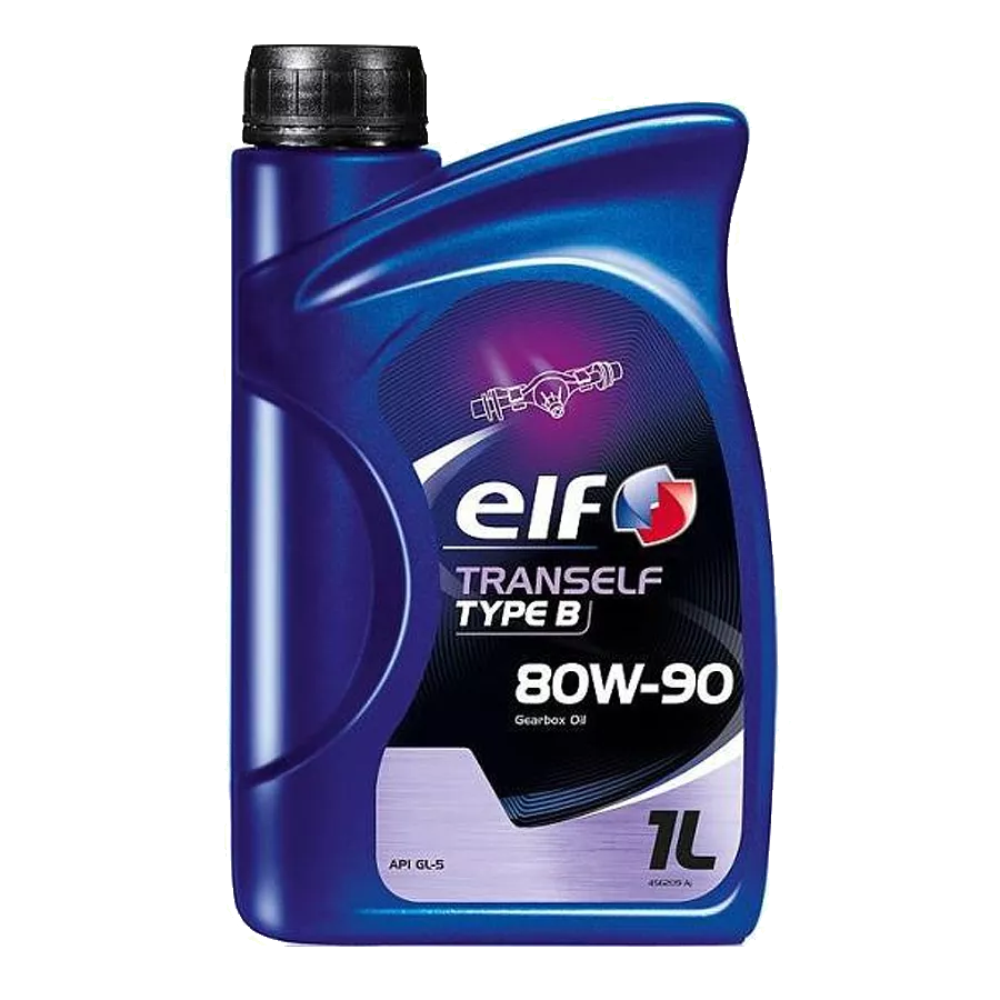Трансмиссионное масло ELF Evolution TRANSELF TYP B 80W-90 GL-5 1л (ELF 21-1)