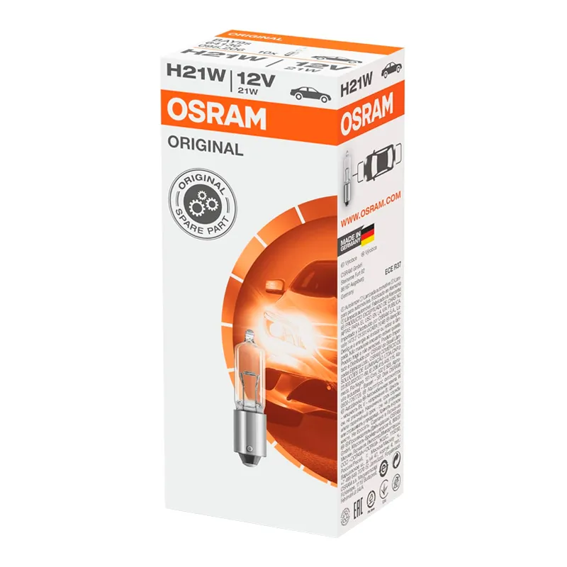 Лампа Osram H21W 12V 21W 64136-UNV