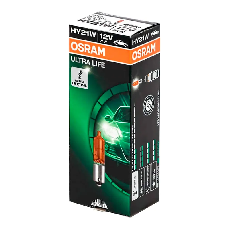 Лампа Osram HY21W 12V 21W 64137L-UNV