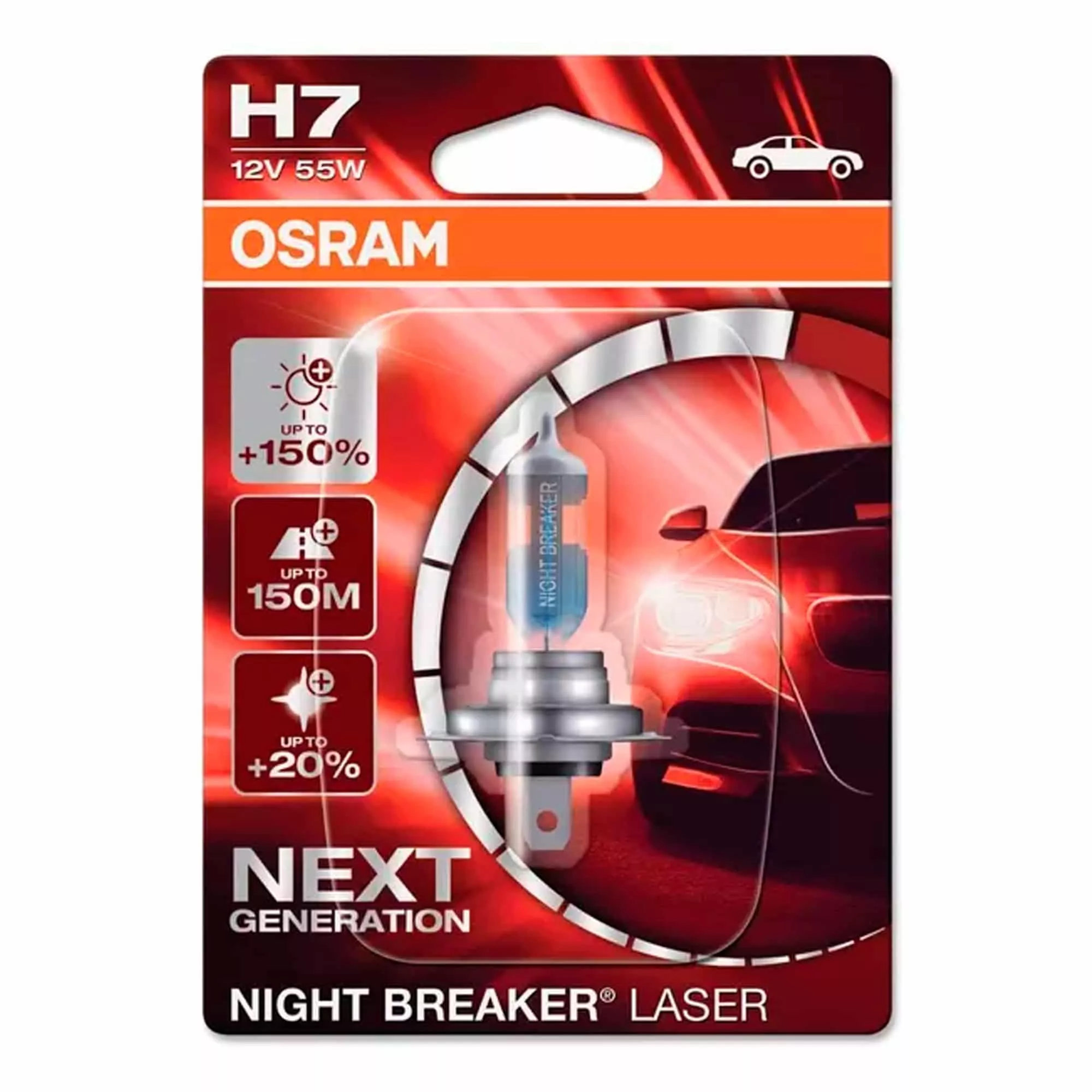 Лампа Osram Next Generation Night Breaker H7 12V 55W 64210NL-01B