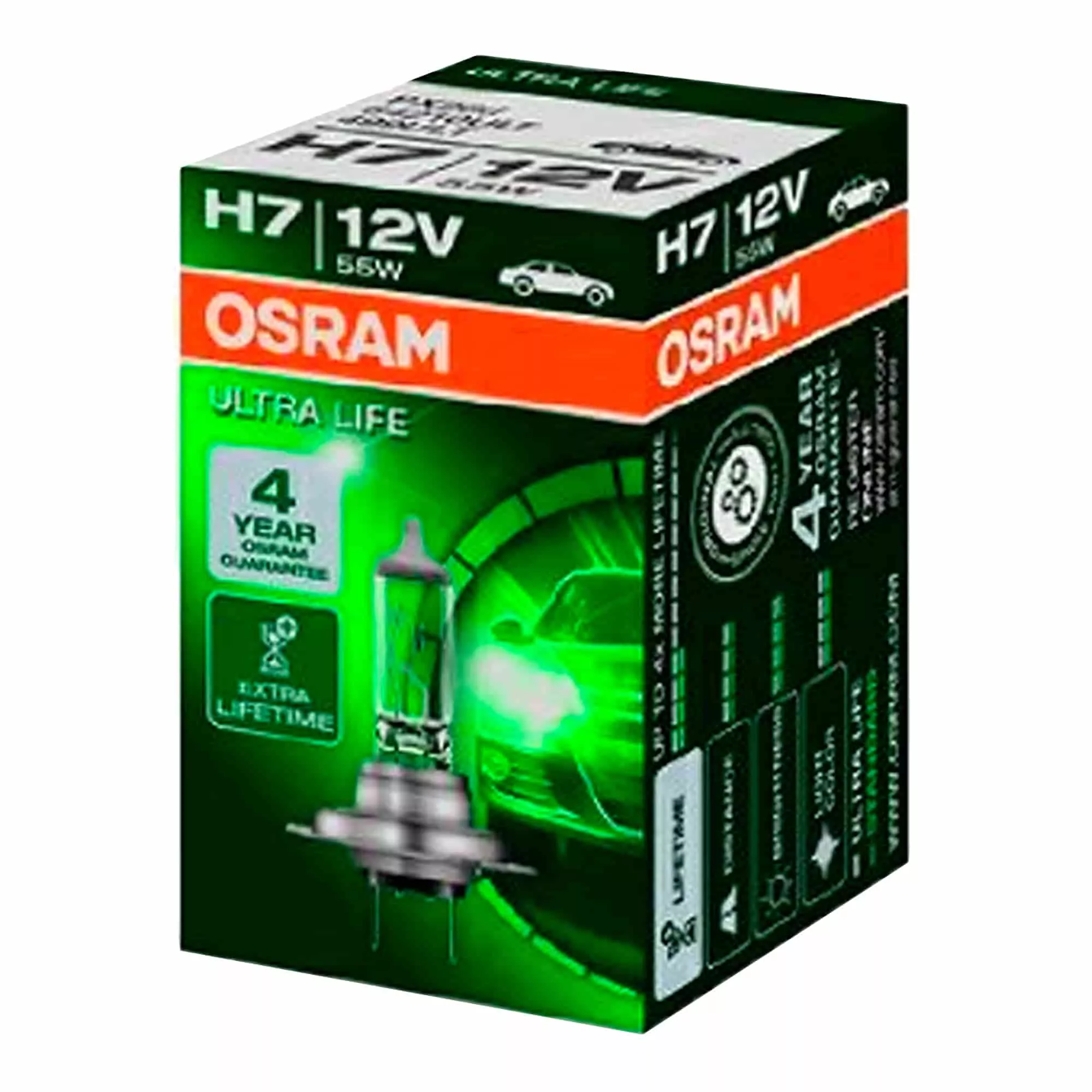Лампа Osram Ultra Life H7 12V 55W 64210ULT