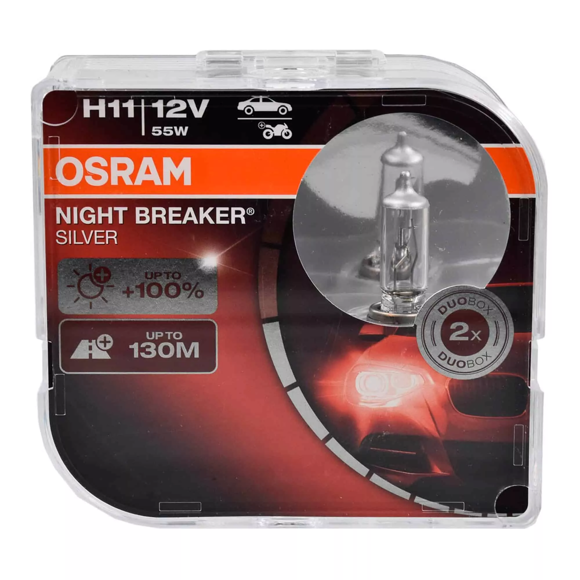 Лампа Osram Night Breaker H11 12V 55W 64211NBS-HCB