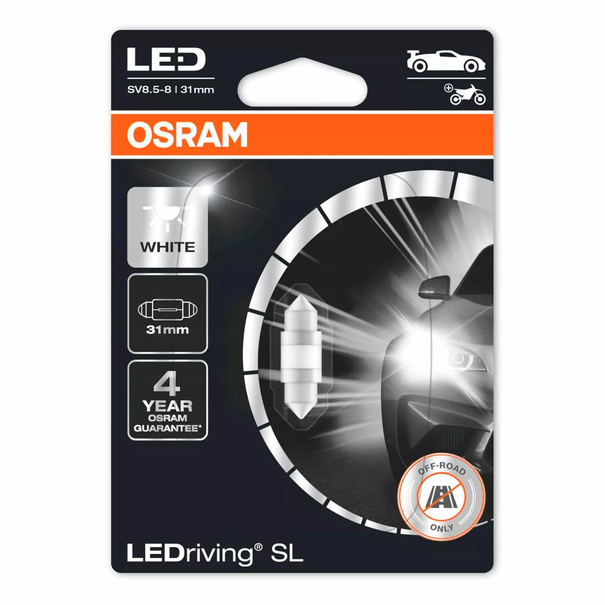 Лампа освещения салона OSRAM 6438DWP01B на SsangYong XLV