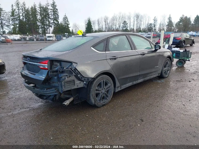 FORD FUSION HYBRID 2018