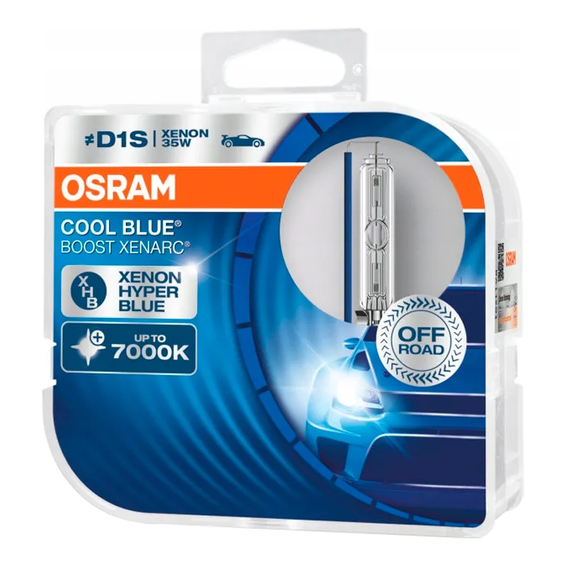 Лампа Osram Xenarc Cool Blue Boost D1S 85V 35W 66140CBB-HCB-DUO