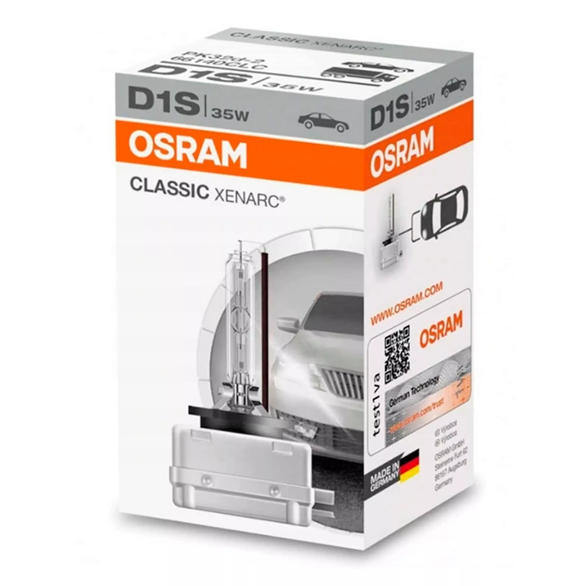 Лампа Osram Xenarc Classic D1S 85V 35W 66140CLC