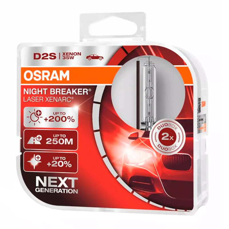 Лампа Osram Xenarc Night Breaker Laser D2S 85V 35W 66240XNL-HCB