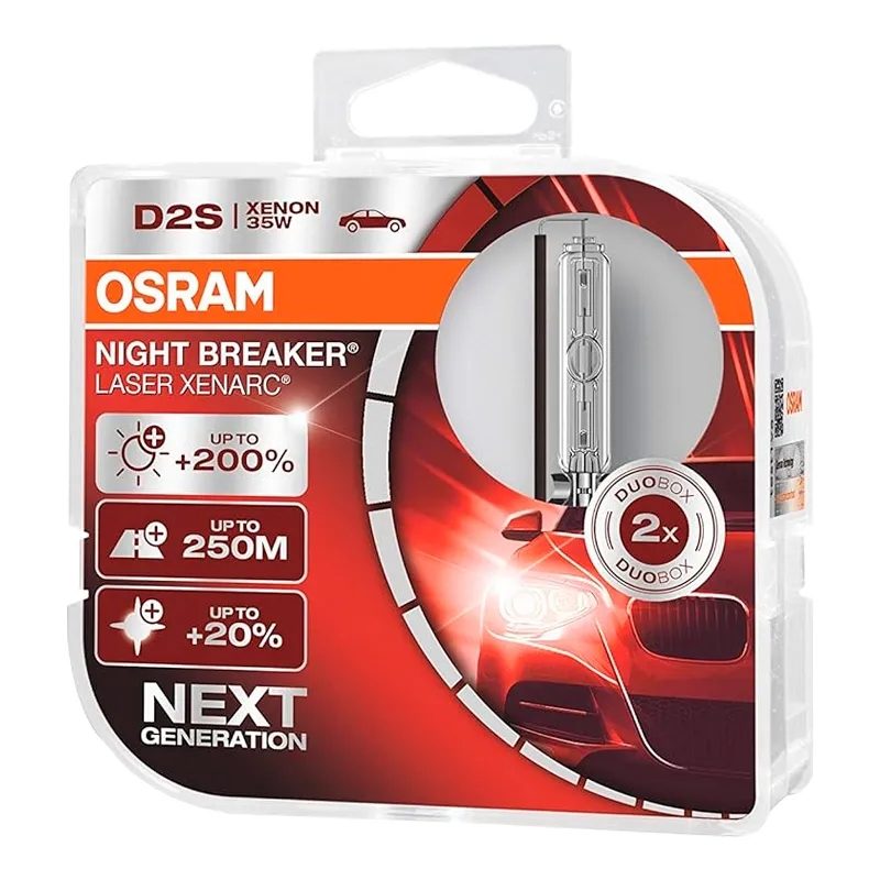 Лампа Osram Xenarc Night Breaker Laser D2S 85V 35W 66240XNL-HCB-DUO