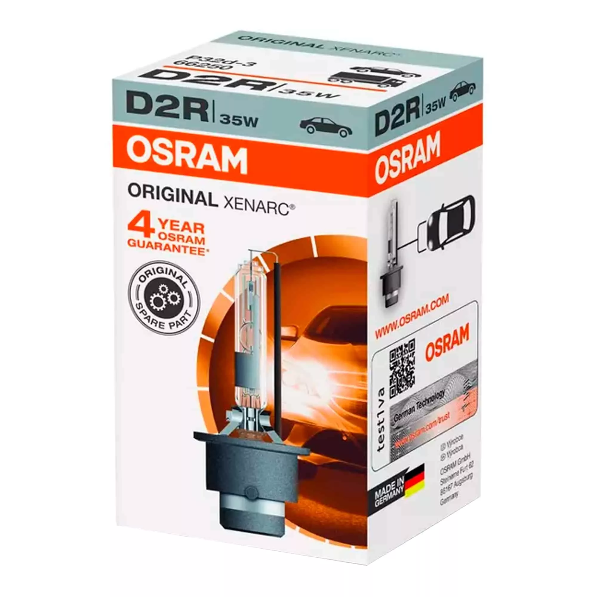 Лампа Osram Xenarc Original D2R 85V 35W 66250