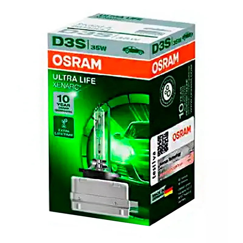 Лампа Osram Xenarc Ultra Life D3S  PK32d-5 35W прозора 66340ULT