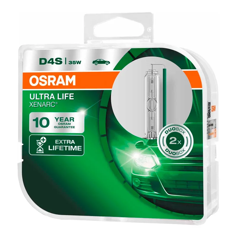 Лампа Osram Xenarc Ultra Life D4S 42V 35W 2шт 66440ULT-HCB-DUO