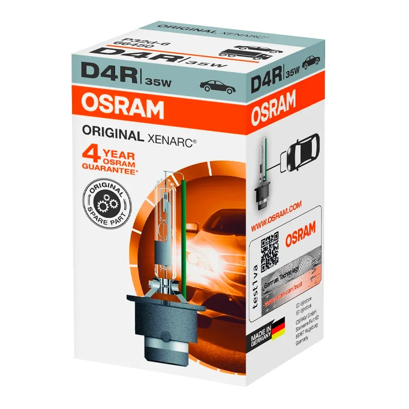 Лампа Osram Xenarc Original D4R P32d-6 35W прозора 66450