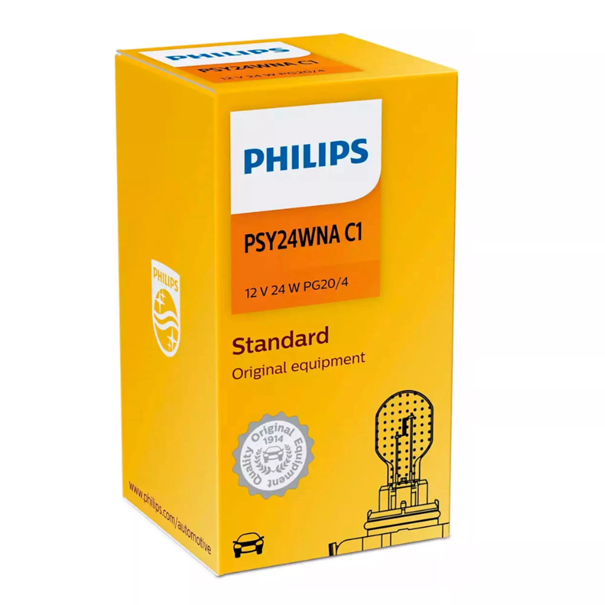 Лампа Philips Original equipment PSY24W 12V 24W 69668430