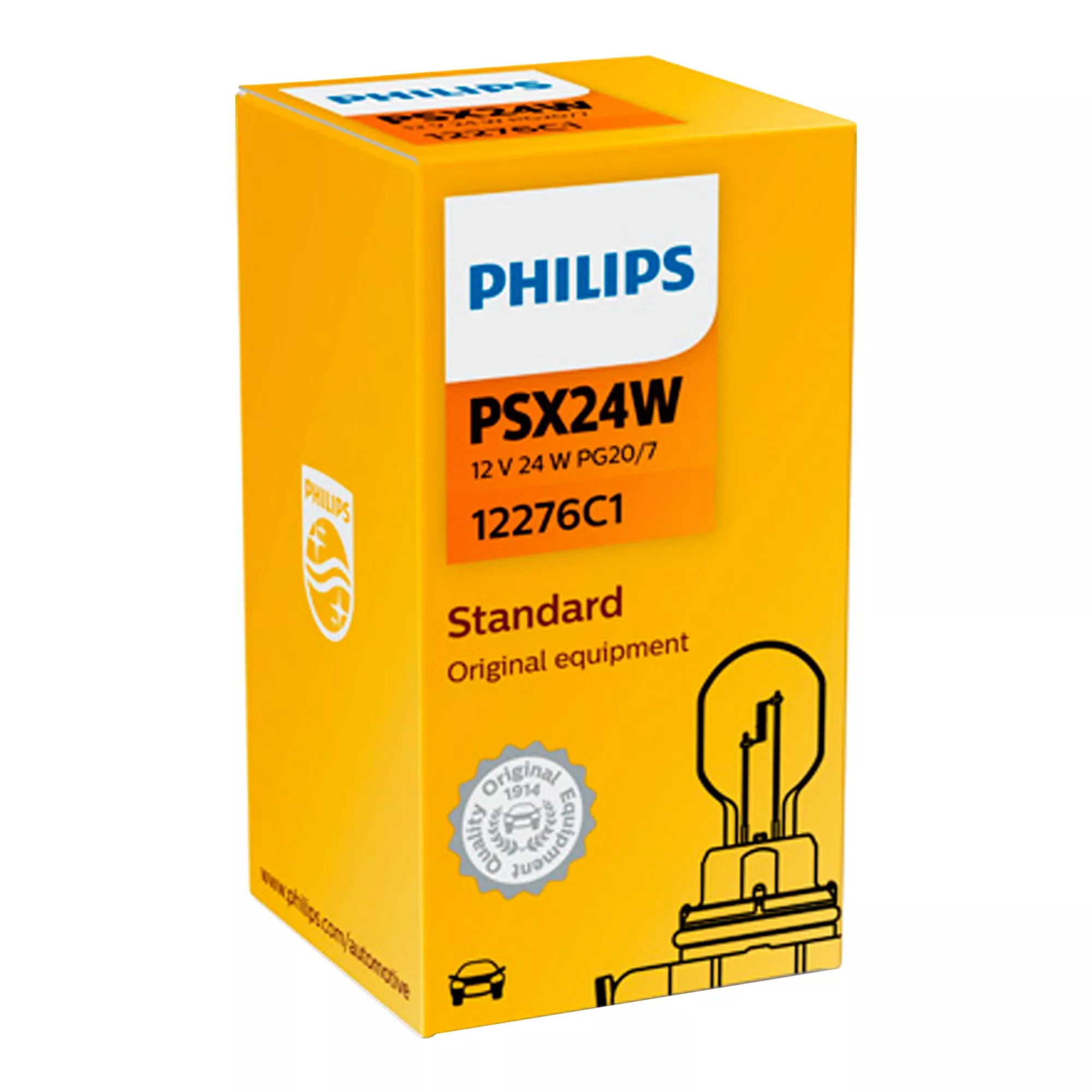 Лампа Philips Standard PSX24W 12V 24W 69676930