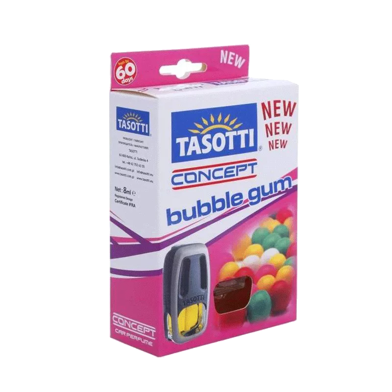 Ароматизатор жидкий TASOTTI "Concept" Bubble gum 8 мл (111425)