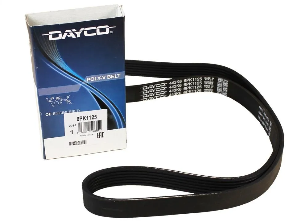 DAYCO 6PK1125 Ремінь генератора