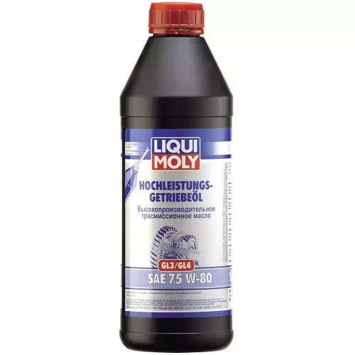 Олива трансмісійна Liqui Moly 75W-80 Hochleistungs-Getriebeoil GL3/4 1л (7584) Олива трансмісійна Liqui Moly 75W-80 Hochleistungs-Getriebeoil GL3/4 1л (7584)