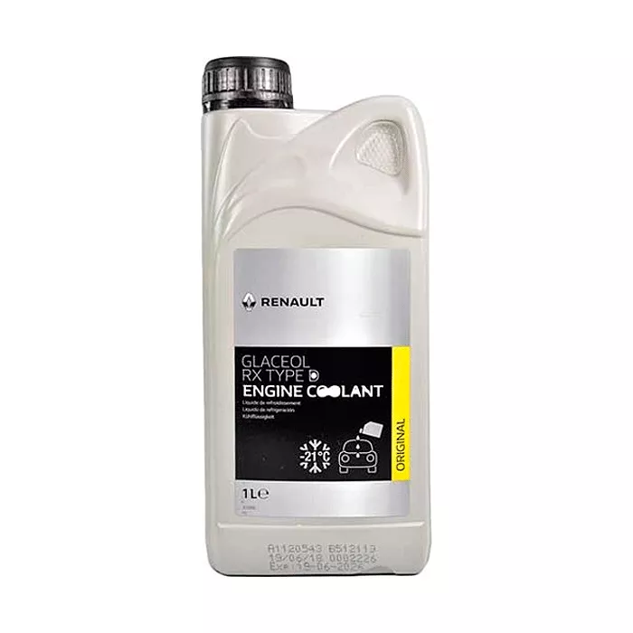 Антифриз Renault Glaceol RX type D G11 -21°C зеленый 1л (7711428133) Антифриз Renault Glaceol RX type D G11 -21°C зеленый 1л (7711428133)
