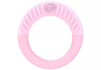 78239 - Twistshake прорезыватель "Кольцо" 1+мес, светло-розовый (69921)