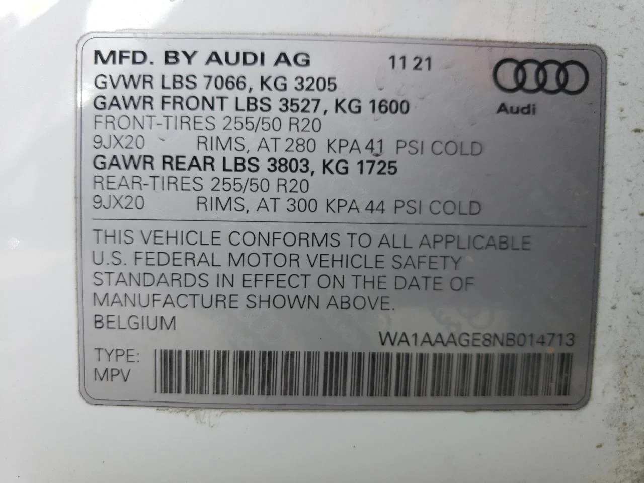 2022 AUDI E-TRON PREMIUM