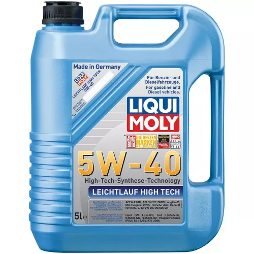 Масло моторное Liqui Moly Leichtlauf High Tech 5W-40 5л (8029)