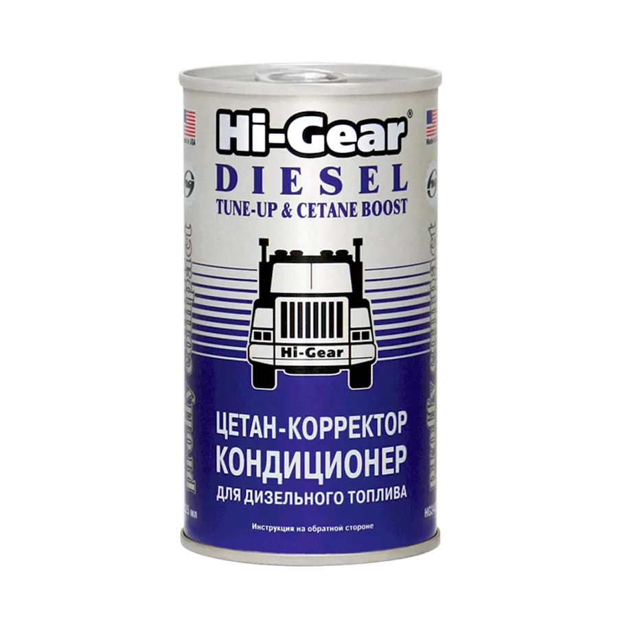 Очищувач-антинагар та тюнінг для дизеля HI-GEAR на 70-90л 325 мл (HG3435)